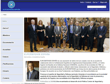Tablet Screenshot of eurodefense.es